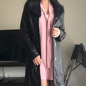 Super buttery soft sheep skin coat